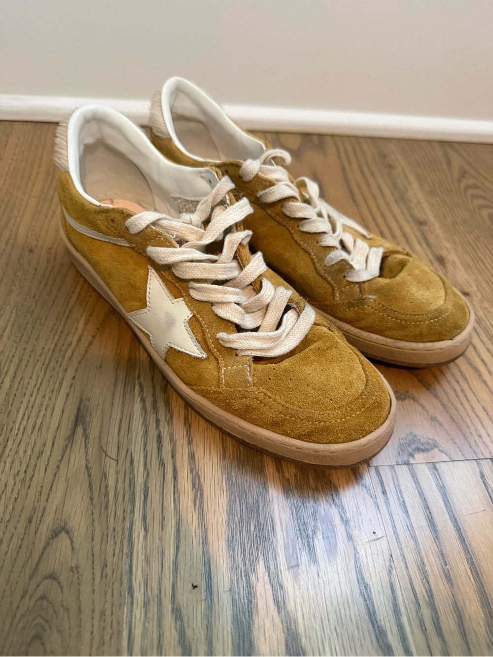 Golden Goose Ball Star suede sneakers